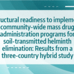 ✪ Structural readiness to implement community-wide mass drug administration programs for soil-transmitted helminth elimination: results from a three-country hybrid study