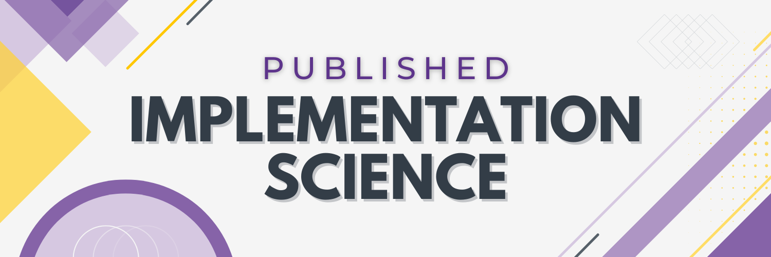 Published implementation science